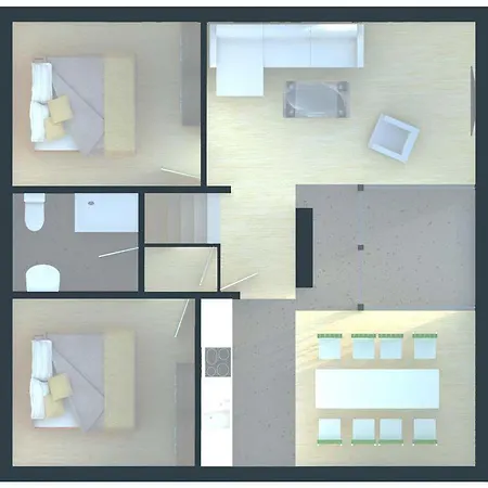 Lägenhet Quartier-meerzeit-whg-3 *